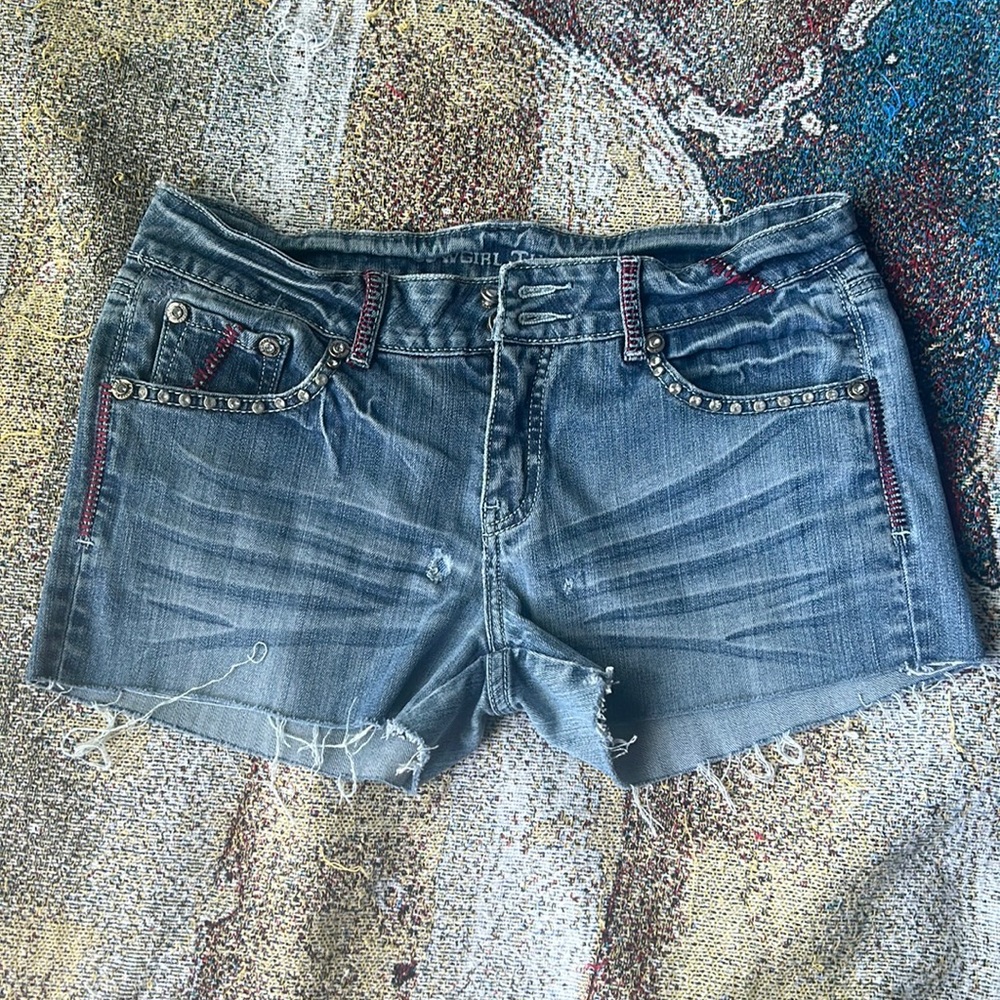 Cowgirl Tuff Cutoff Jean Shorts
